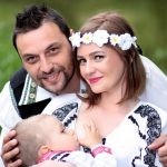 授乳中もきれいにフィット♪授乳口付き暖かリブニット