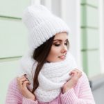 ほっこり暖かニットカットソー!可愛いレイヤードプルオーバー