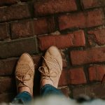 赤ちゃんを守る裏フリースのスキニーデニムで足元からぽかぽか!